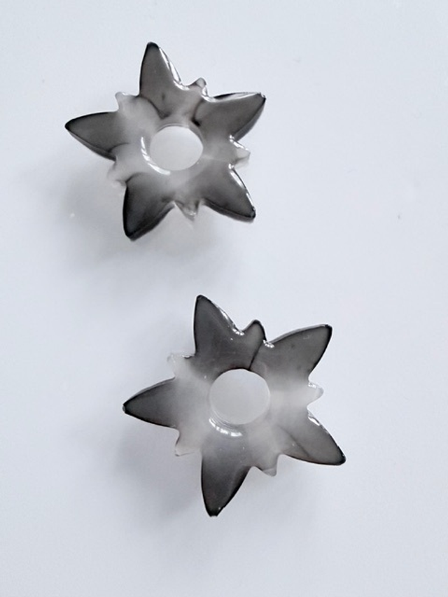 PAMPILLES LULU marbré noir &amp; nude