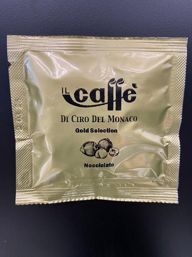 Cialda compatibile  miscela pregiata AROMATIZZATA ALLA NOCCIOLA di " Il Caffè di Ciro Del Monaco"
