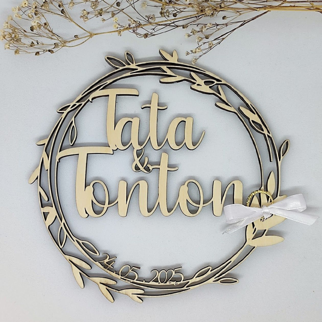 Porte alliance en bois