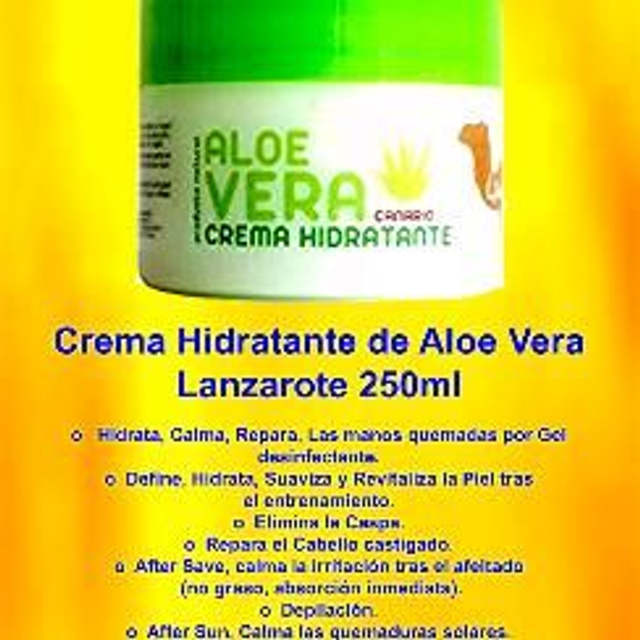 Crema Aloe Vera 250ml
