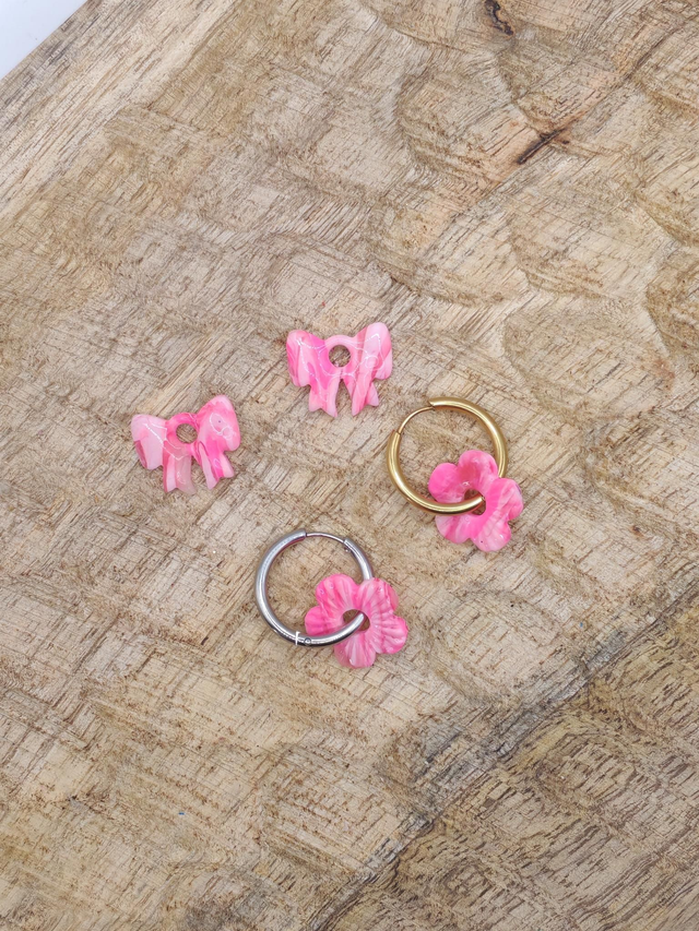 Mini CHOUPETTES Enfants Marbré rose