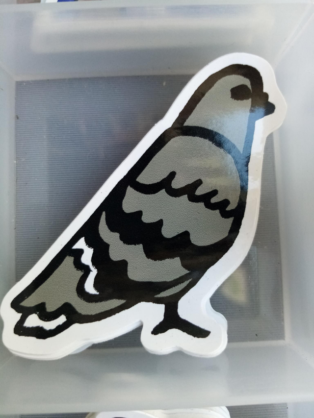 Pigeon Sticker