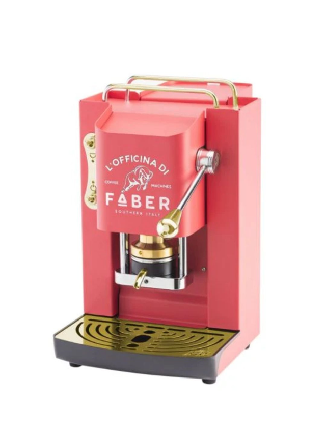 Faber Deluxe Coral Pink con inserti in ottone