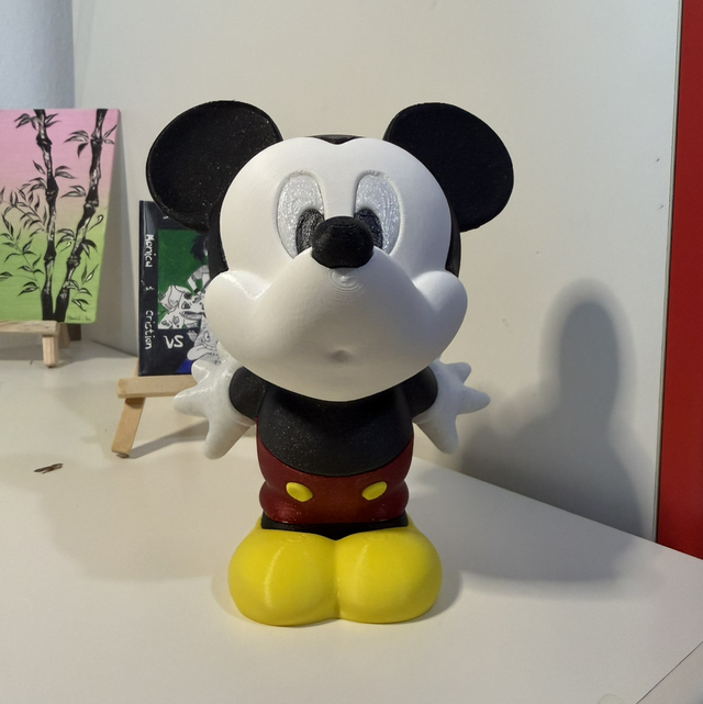 Fanart pla effetto multicolor o glitter