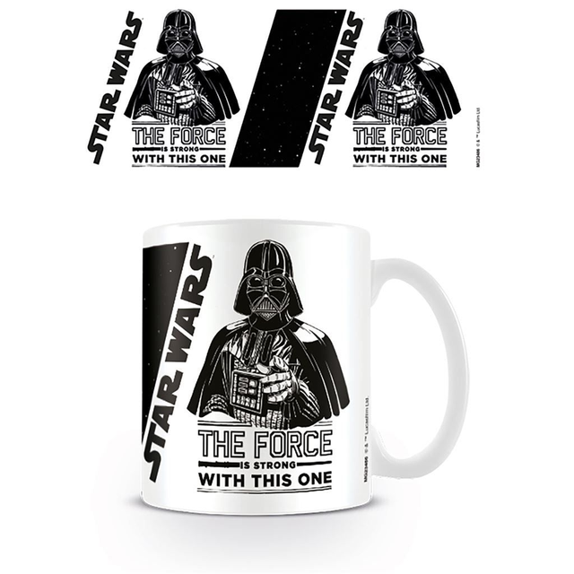 Star Wars: The Force is Strong Darth Vader Mug