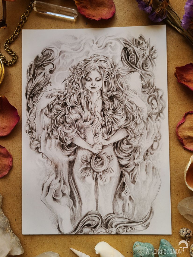 La Fin du Jardin Sauvage - carte A5