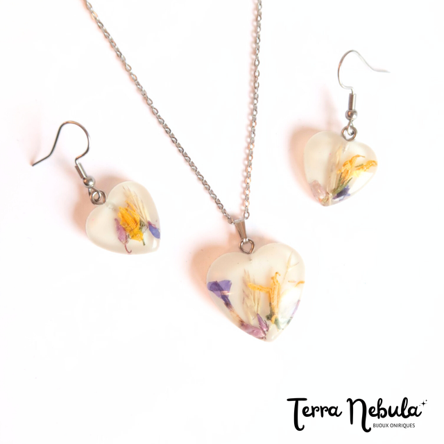 Parure fleurie Alchimie | PA06