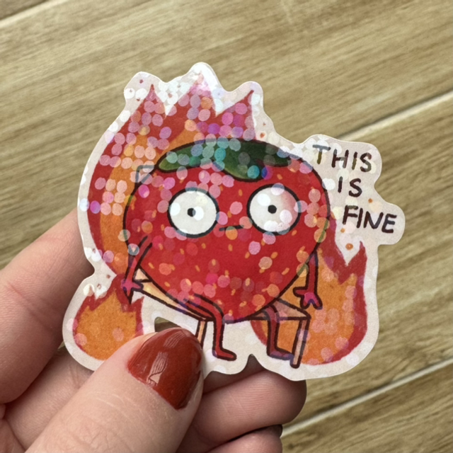 This is fine 🔥🍓(teraz większe)