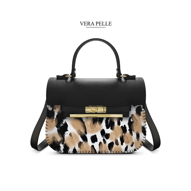Bolsa Zoe Leopard Alviero Rodriguez