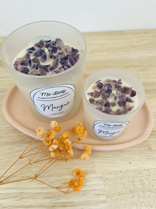 Bougie Améthyste : Mangue