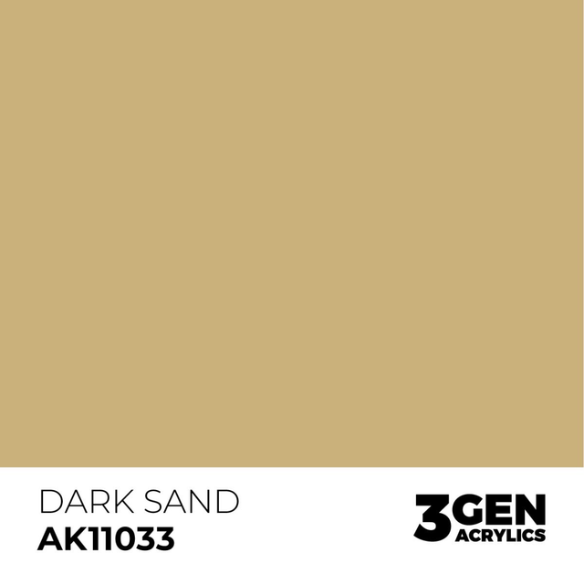 3rd Gen. Acrylics 33 Dark Sand