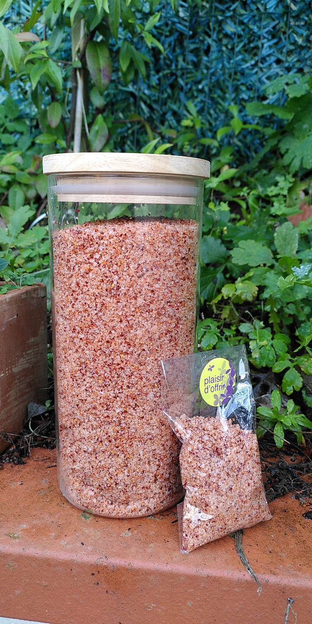 Fleur de sel au piment d'espelette