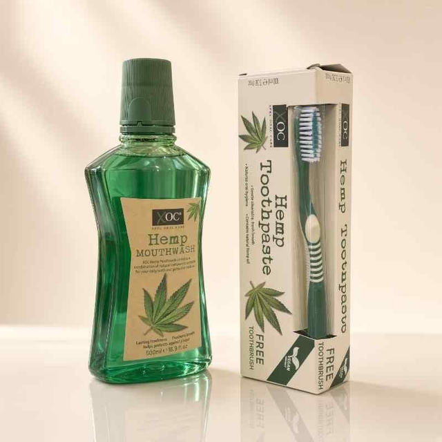 Xpel &amp; XOC Hemp Oral Care Gift Bundle – 2 Piece Set