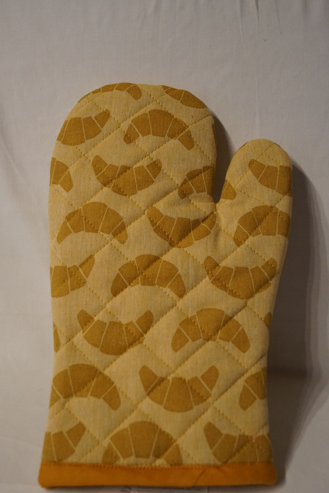 Topf-/Backhandschuh "Croissant" 
