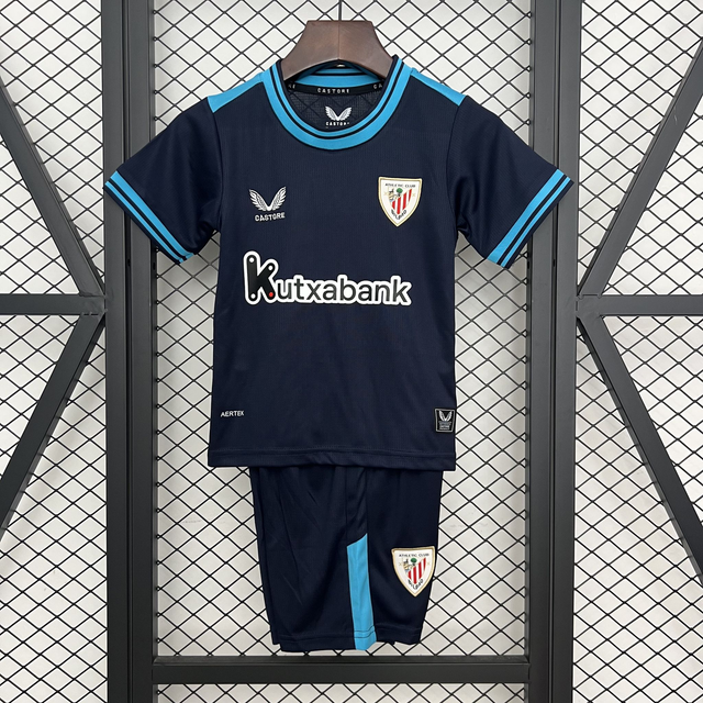 Conjunto camiseta + pantalón NIÑOS 2ª Athletic de Bilbao 25-26