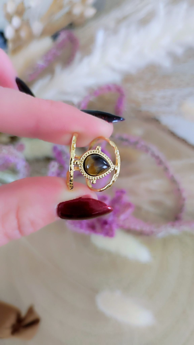 Bague Oeil de tigre
