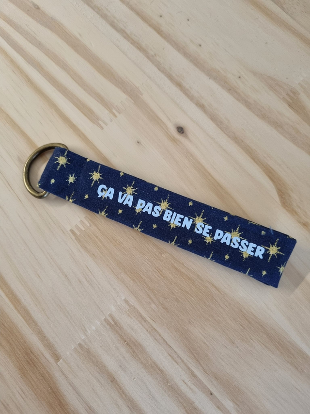 Porte clé "ça va pas bien se passer"