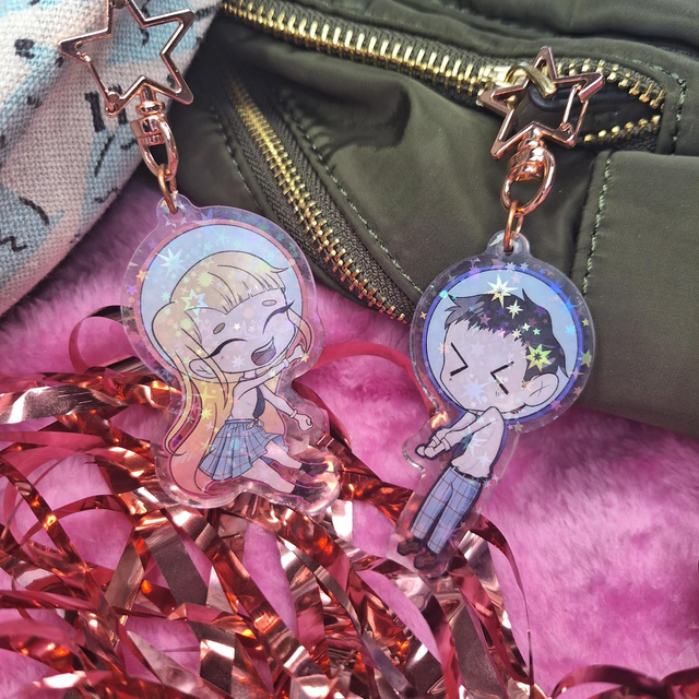 Happy Couple (Marin + Gojo) Pack - Llavero