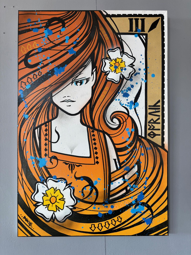JORVIK VANDAL Original Painting by Inkie