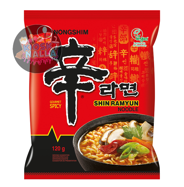 NONGSHIM Instantnudeln Shin Ramyun 120 g 🌶🌶🌶