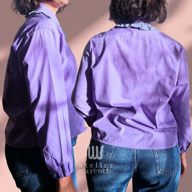 Chemise upcyclée Lisette – Taille M