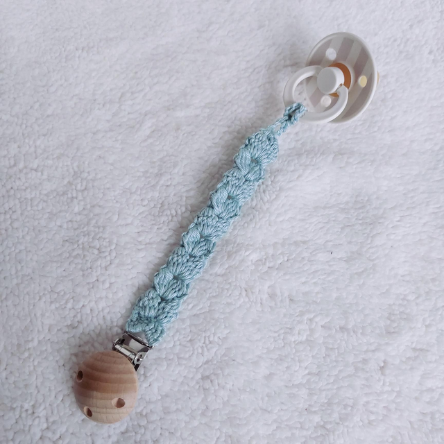 Attache-tétine - Vert Sauge