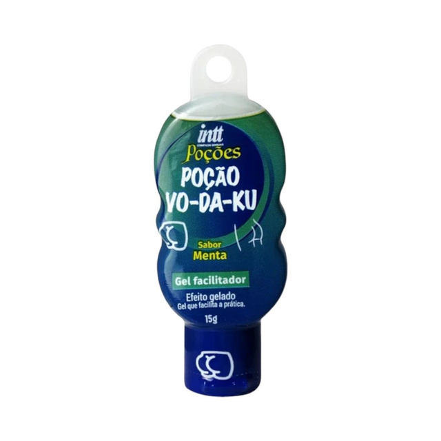 Gel Facilitador Anal Poción Vo-Da-Ku Menta 15g