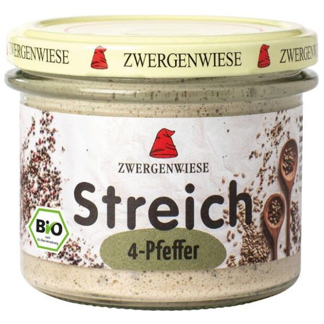 Zwergenwiese Brotaufstrich 4-Pfeffer 180g