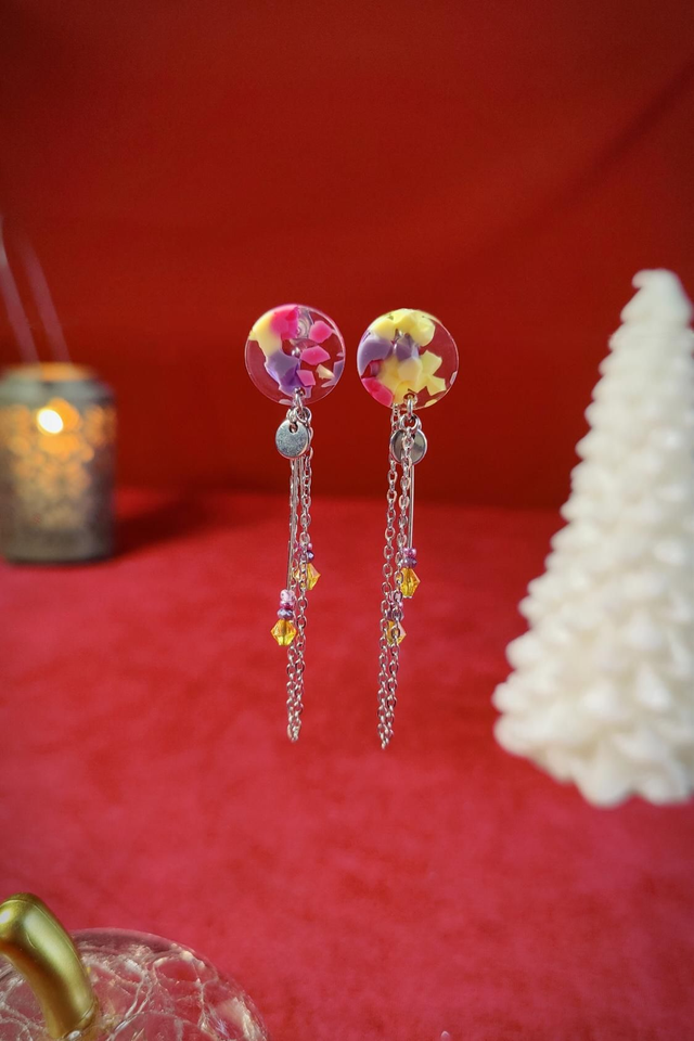 Boucles d'oreilles Jennifer Multicolores 