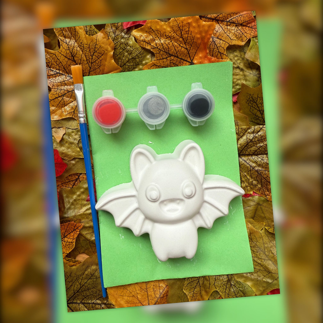 Bat Painting Kit – Party Bag– Pumpkin Season – Autumn Season - Kids Activity – Halloween Treat – Fun Activity 