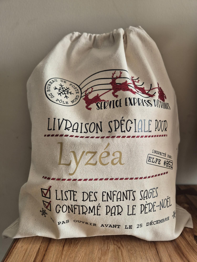 Hotte Noël Petit modèle 