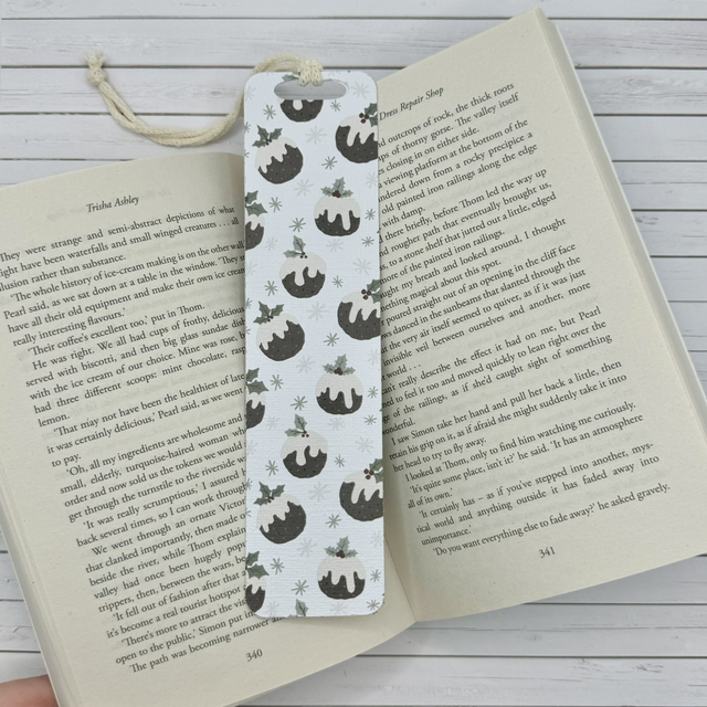 Christmas Puddings Bookmark