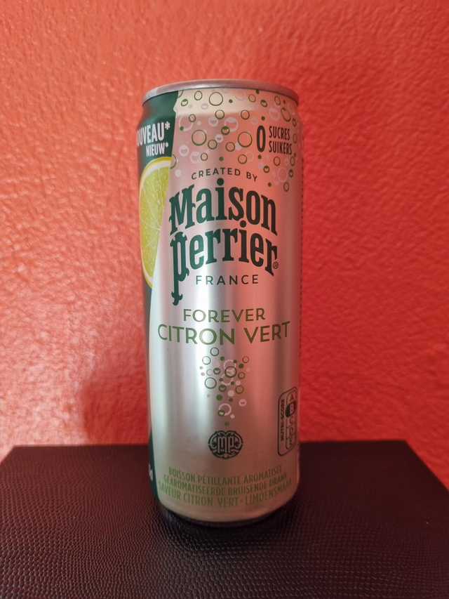 Perrier au citron vert sans sucre 
