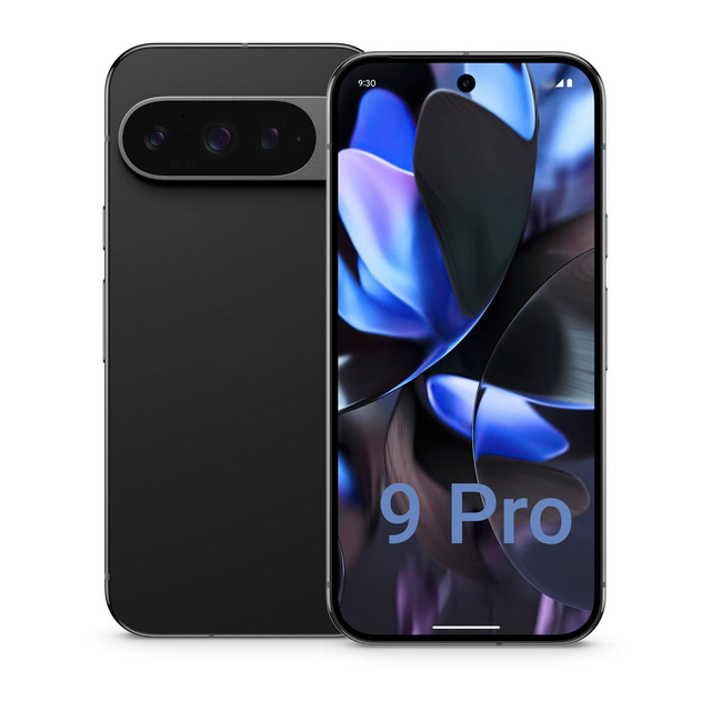 FreiheitsHandy Pixel 9 Pro XL, 6,8Zoll googlefrei, schwarz obsidian, grapheneOS 