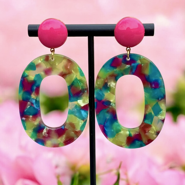 LOUISON Rose et Turquoise