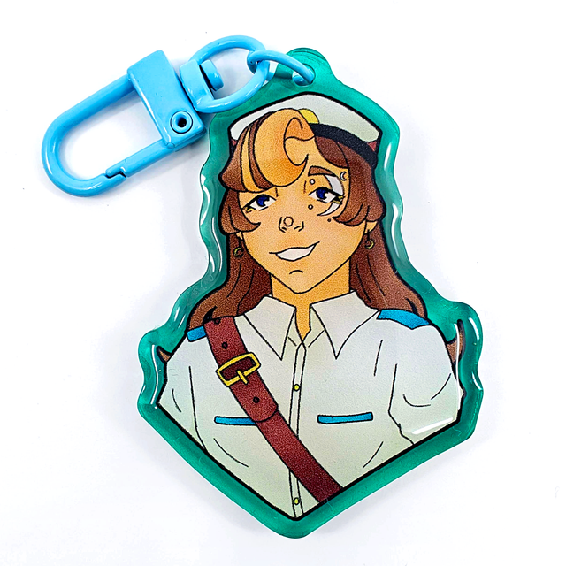 Pearl Keychain