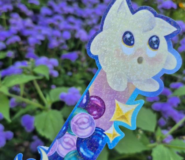 Marque-page « bouboule fluffy » perle 