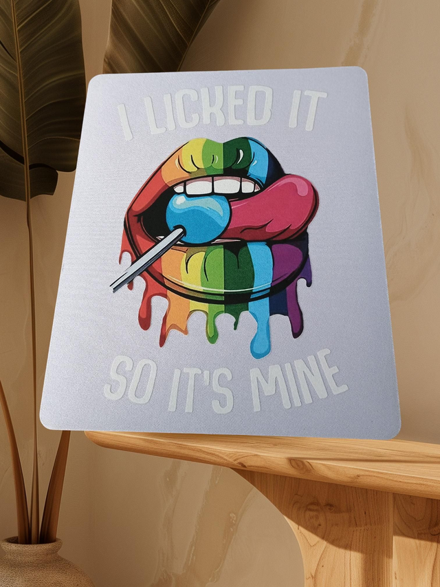 Tapis de souris langue 