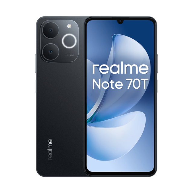 Realme Note 70T – 4 Go / 64 Go – noir