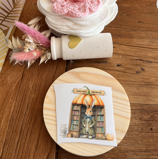 Sticker librairie 