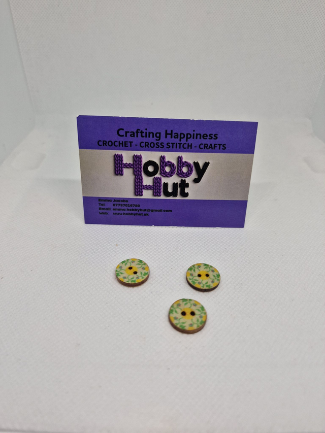 Vintage Style Buttons (28) 1.5cm