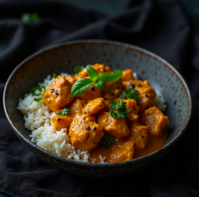 Chicken Curry &amp; White Rice (2)