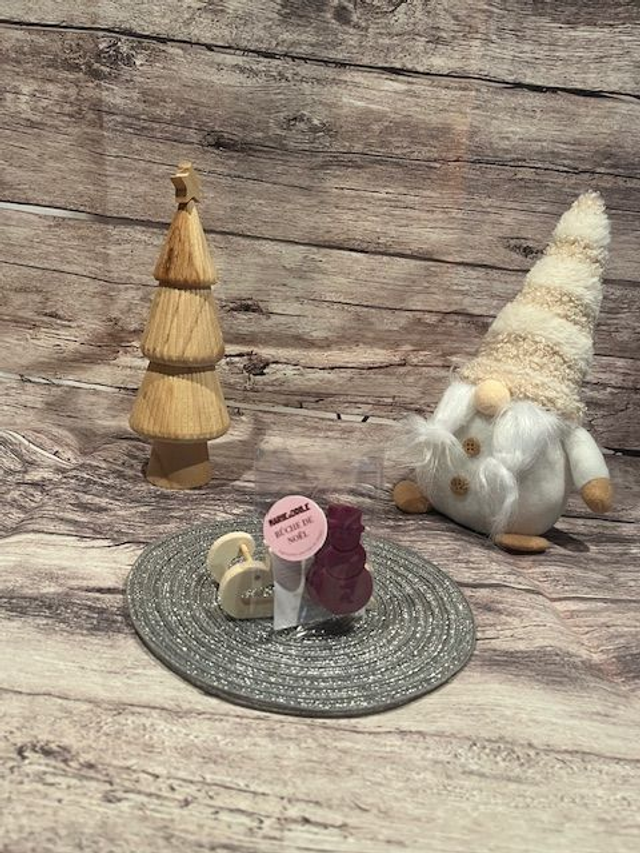 Fondant parfumé Bûche de Noël - 12 grammes