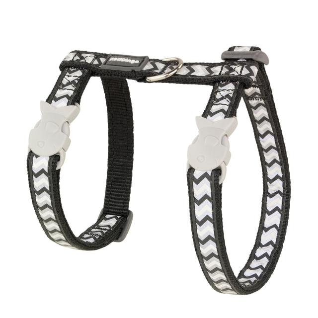 Ensemble harnais et laisse Red Dingo Chats Ziggy