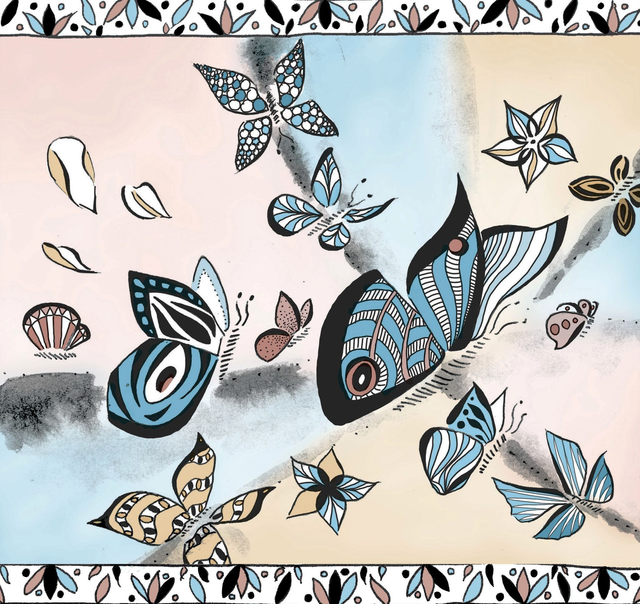 Carte - Affiche "Envolée"