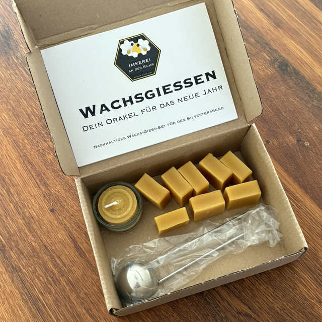 Wachsgiess-Set - Dein Orakel für das nächste Jahr!