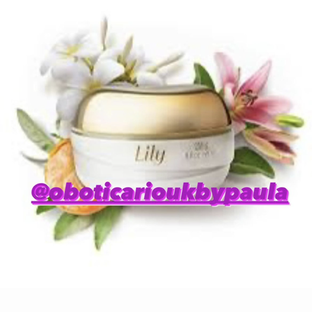 Lily Creme Hidratante Acetinado Lily 250g Body Cream Satin
