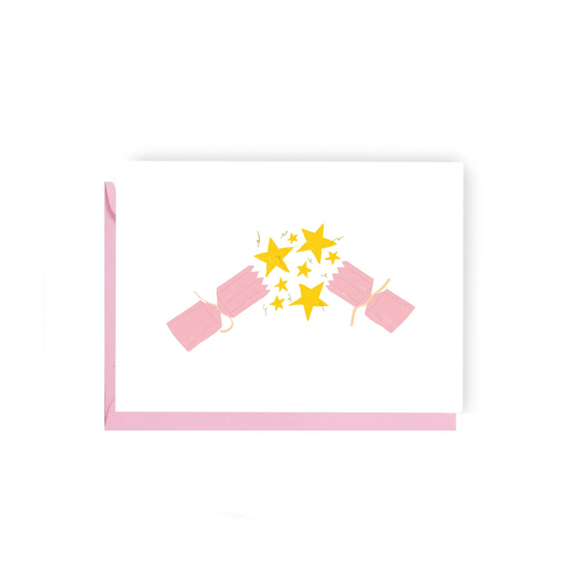 Party Cracker - Illustrated Christmas Card  