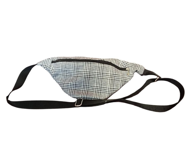 La Banane "Business Glam" – 100% Coton Carreaux &amp; Doublure Pop