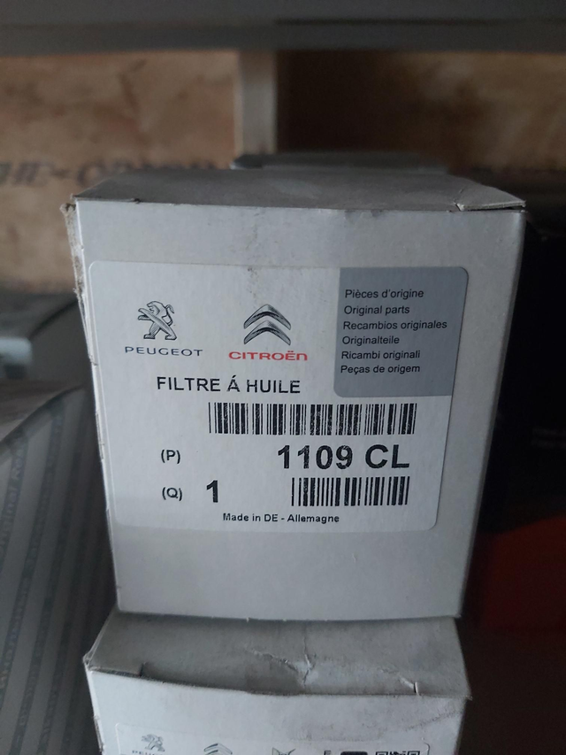 1109CL - Filtre à huile